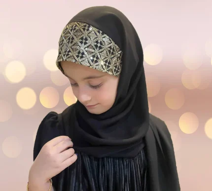 هدشال گرد مدل طلا