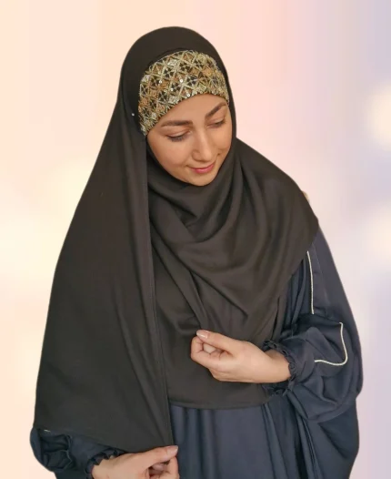 هدشال گرد مدل طلا